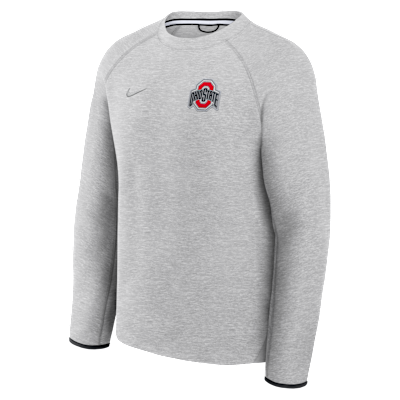 Ohio State Tech Fleece Men's Nike College Pullover Crew. Nike.com